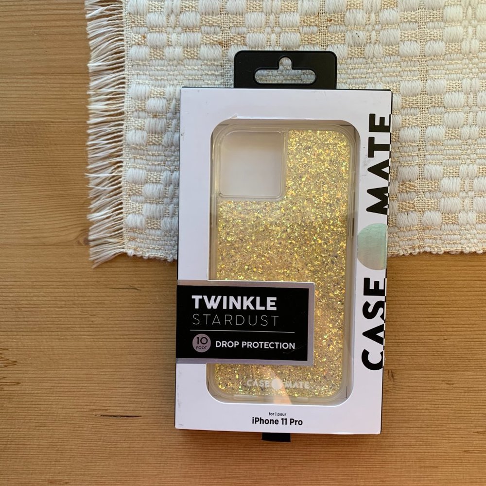 NEW casemate gold twinkle stardust phone case ✨ iphone 11 pro - Picture 11 of 11